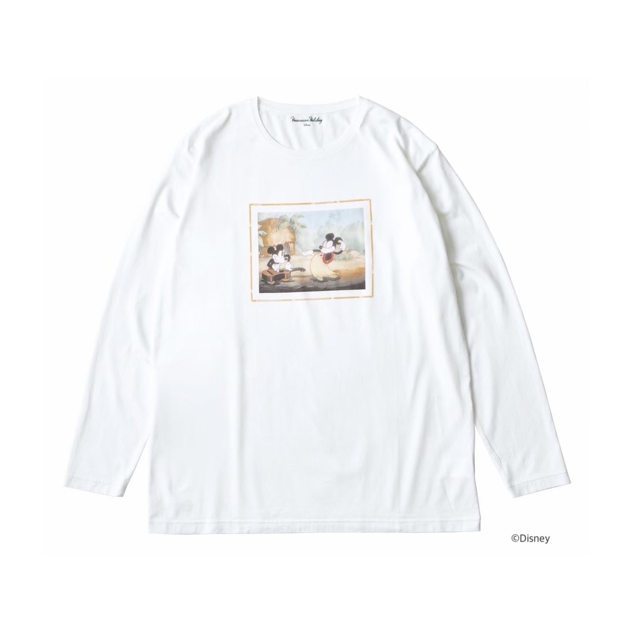 PORTER CLASSIC（ボーイ古典派音楽）DISNEY HAWAIIAN HOLIDAY / PORTER CLASSIC HAWAI\u0027I ALOHA COLLECTION  / LONG T-SHIRT BAMBOO