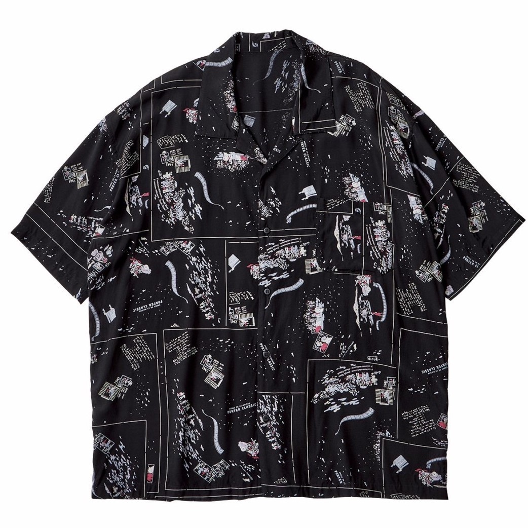 Porter Classic(ポータークラシック) シャツ ムッシュクラタ Porter Classic MONSIEUR KURATA COTTON LINEN SHORT SLEEVE