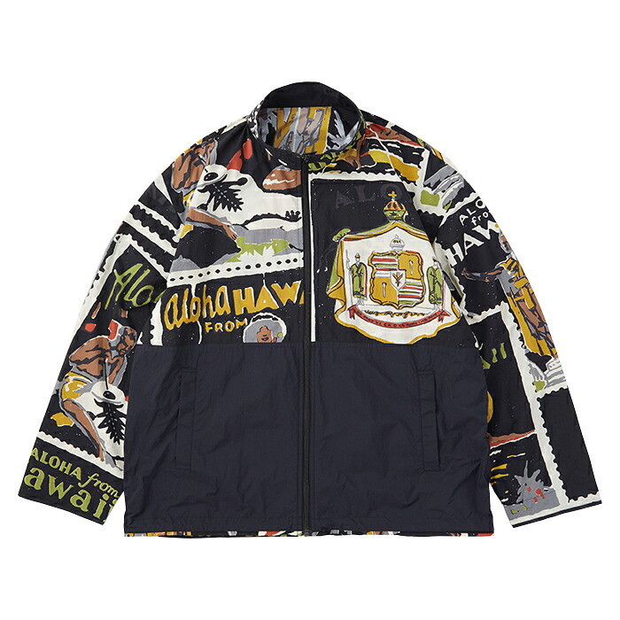 PORTER CLASSIC（ボーイ古典派音楽）HAWAIIAN OUTDOOR ZIP UP JACKET