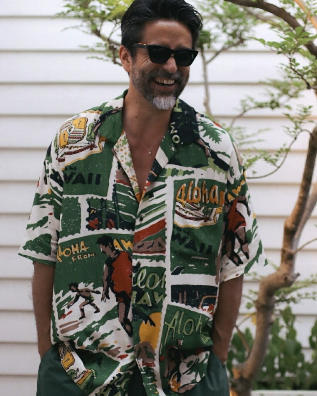 ポータークラシックALOHA LONG SHIRT TIMES SQUARE ALOHA LONG SHIRT TIMES SQUARE