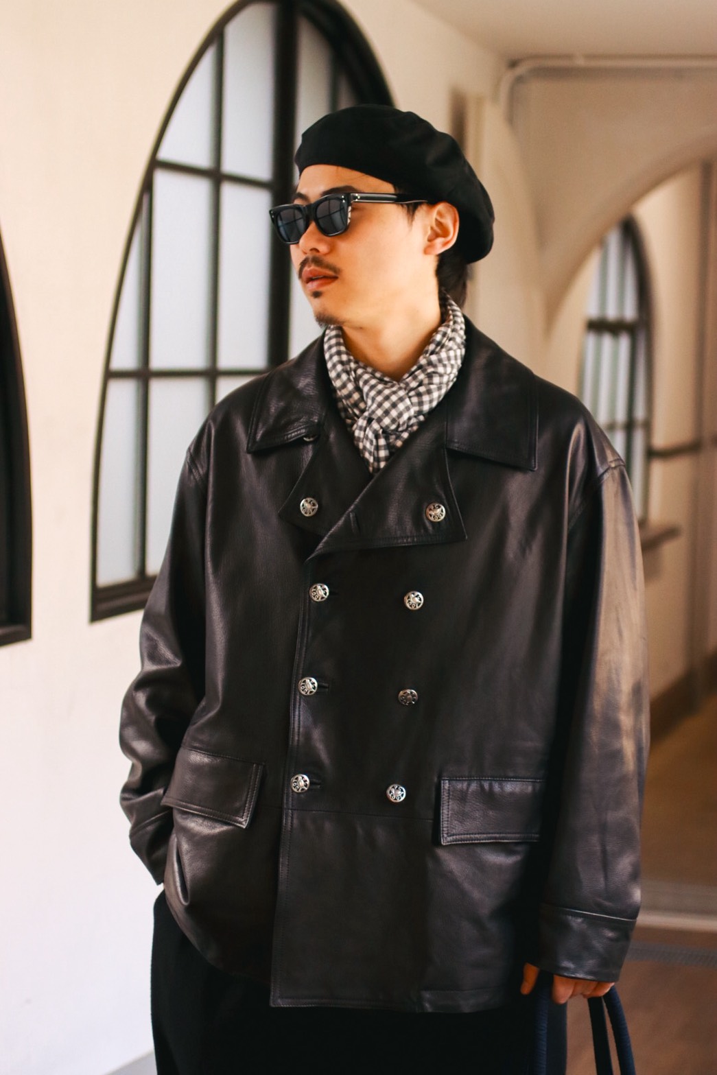 PORTER CLASSIC（ボーイ古典派音楽）DRUG STORE JACKET DIRECTOR\u0027S CUT W/SILVER BUTTONS