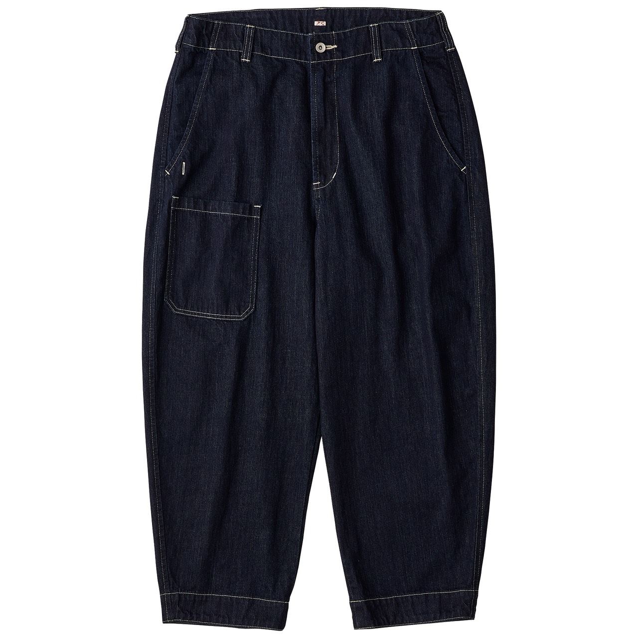 PORTER CLASSIC(ポータークラシック)STEINBECK DENIM POCKET PANTS - DARK NAVY-|ポータークラシック京都