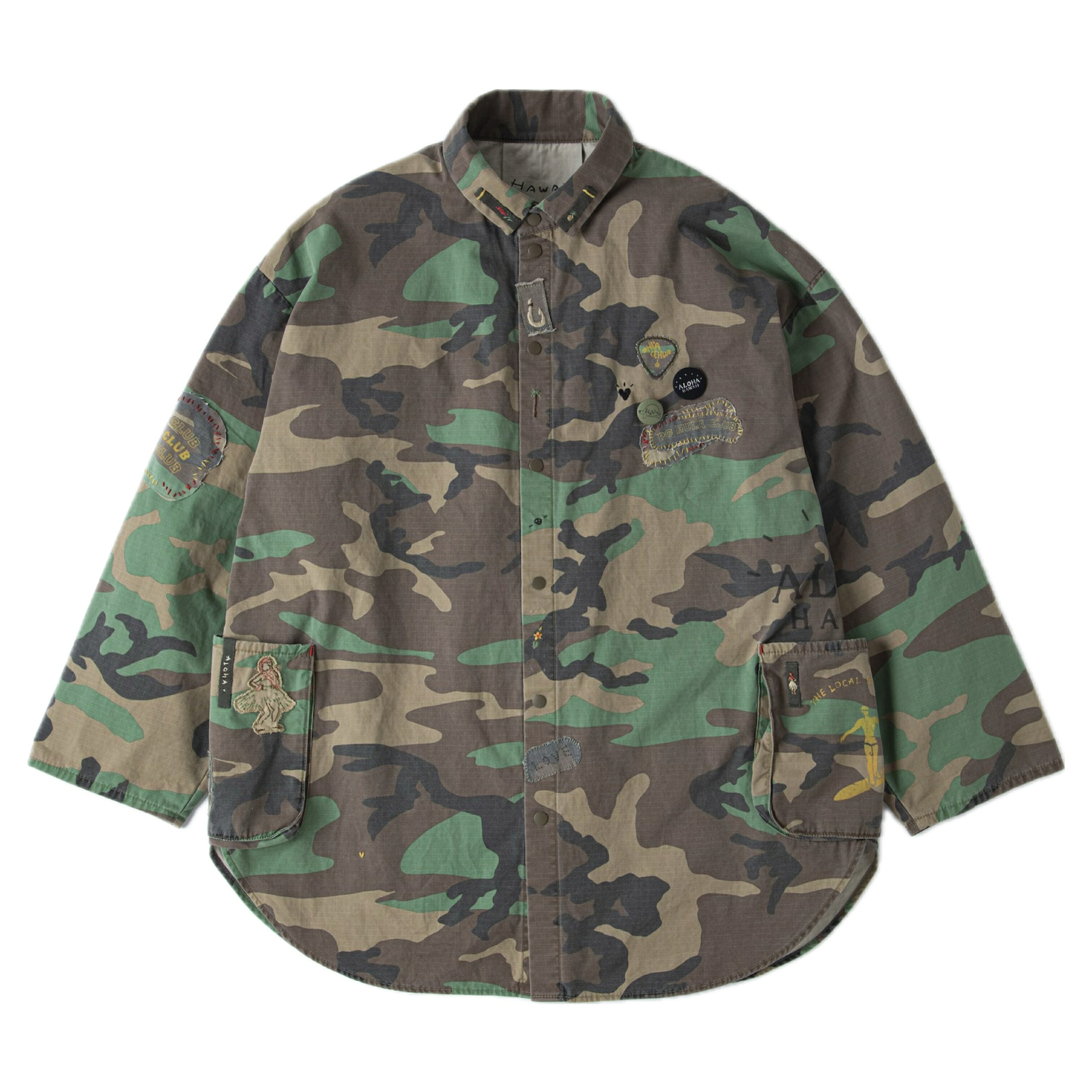 PORTER CLASSIC（ポータークラシック）ALOHA CAMOUFLAGE SHIRT JACKET