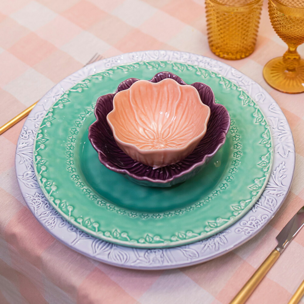 楽天市場】デザートプレート 23cm BORDALLO PINHEIRO Flora // サラダ