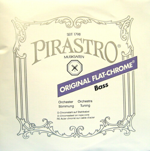 【1週間使用】コントラバス弦　オリジナルフラットクローム　ソロ弦 楽天市場】OriginalFlat-Chrom オリジナルフラットクロム コントラバス