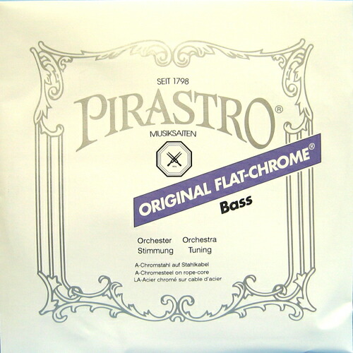 OriginalFlat-Chrom　オリジナルフラットクロム　コントラバス弦　3Ａ(3473)