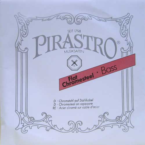 コントラバス弦（ソロ）オリジナルフラットクローム コントラバス弦