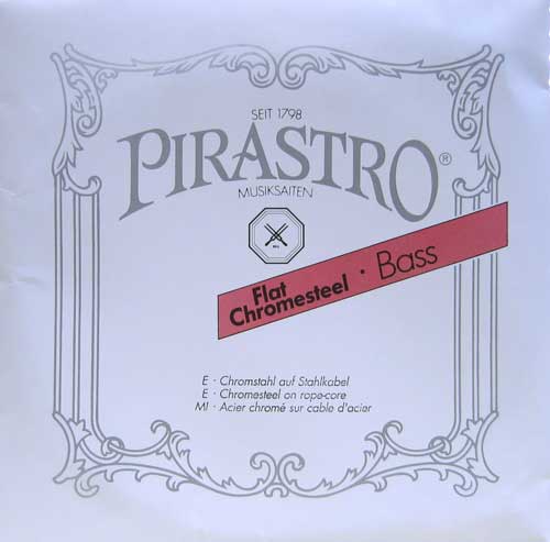 Ｆlat-Chromsteel　フラットクロムスチール　コントラバス弦　4E(3424)