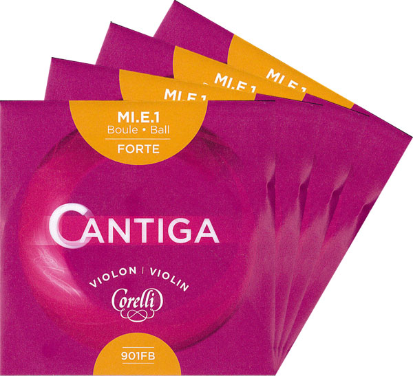 【Corelli Cantiga】コレルリ カンティーガ バイオリン弦セット《ミディアム／フォルテ》｜弦楽器専門店【ポジティブ】