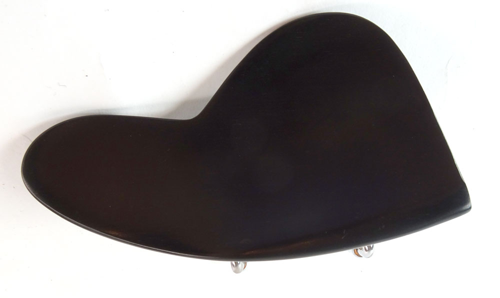 楽天市場】バイオリン あご当て Kaufman カウフマン型 Ebony 黒檀 1/2