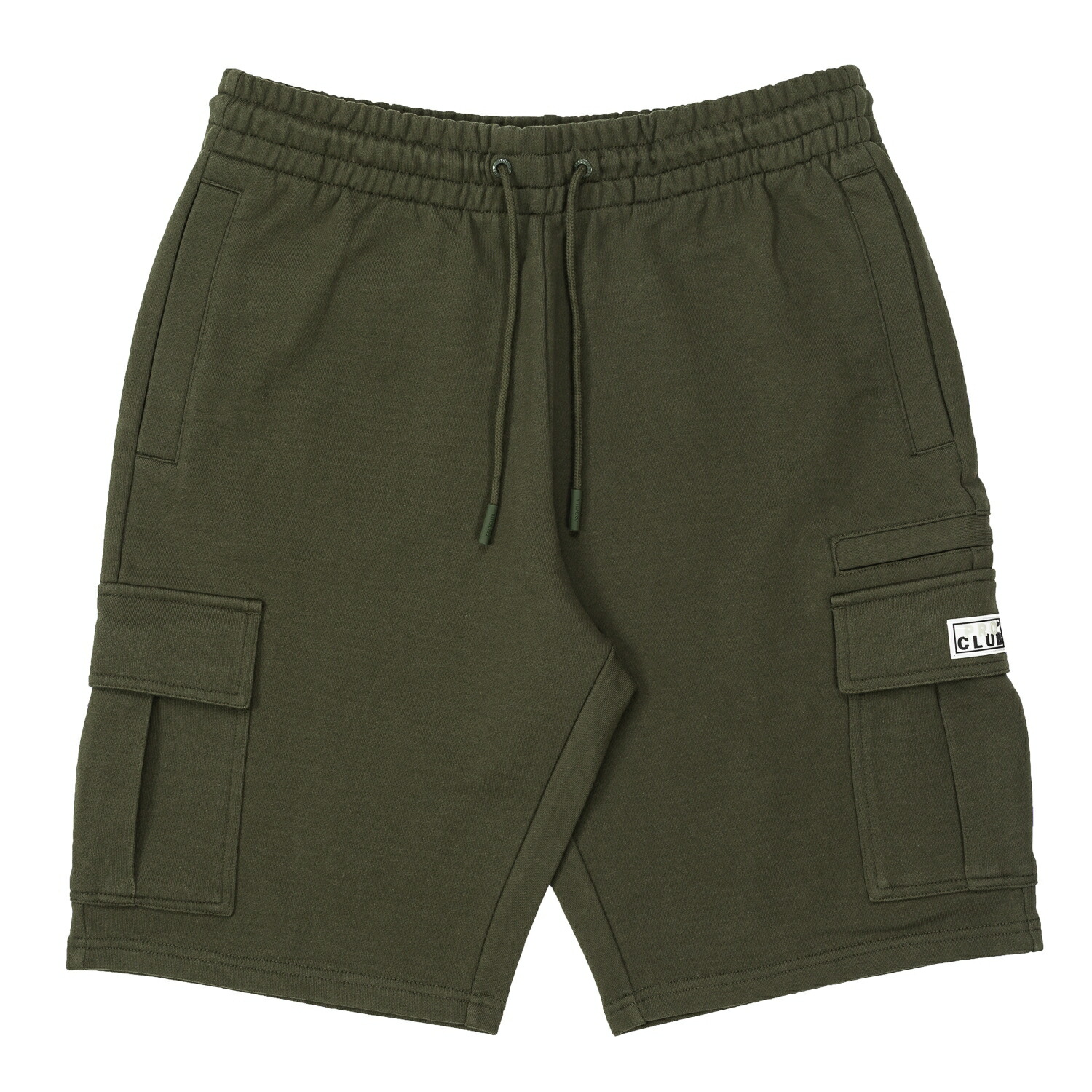 プロクラブ PRO CLUB COMFORT FRENCH TERRY CARGO SHORTS MILITARY GREEN / ミリタリー グリーン コンフォート フレンチ テリー スウェット カーゴ ショート パンツ 無地