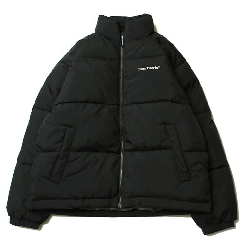 ベン デイビス BEN DAVIS BD PUFFER JACKET BLACK / 黒いこと 中綿 上衣