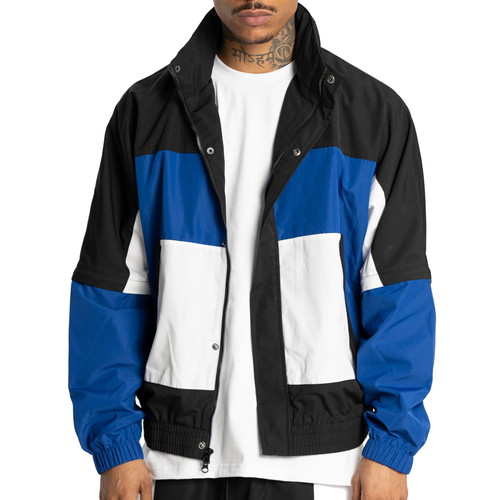 プロクラブ PRO CLUB HEAVYWEIGHT CONVERTIBLE WINDBREAKER JACKET BLACK × ROYAL / ブラック × ロイヤル ヘビーウェイト コンバーチブル ウインドブレーカー ジャケット