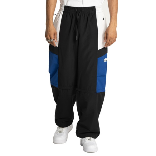 プロクラブ PRO CLUB HEAVYWEIGHT CONVERTIBLE WINDBREAKER PANTS BLACK × ROYAL / ブラック × ロイヤル コンバーチブル ウインドブレーカー パンツ