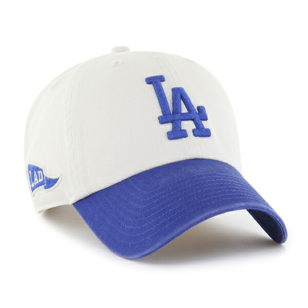 フォーティーセブン '47 LOS ANGELES DODGERS GRAND STAND CLEAN UP CAP BONE × ROYAL / ボーン × ロイヤル ロサンゼルス ドジャース クリーンナップ キャップ 帽子