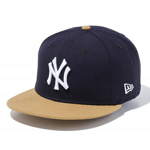 ニューエラ NEWERA 9FIFTY NEW YORK YANKEES SNAPBACK CAP NAVY × WHEAT / ネイビー × ウィート ニューヨーク ヤンキース スナップバック キャップ 帽子 950 NEW ERA