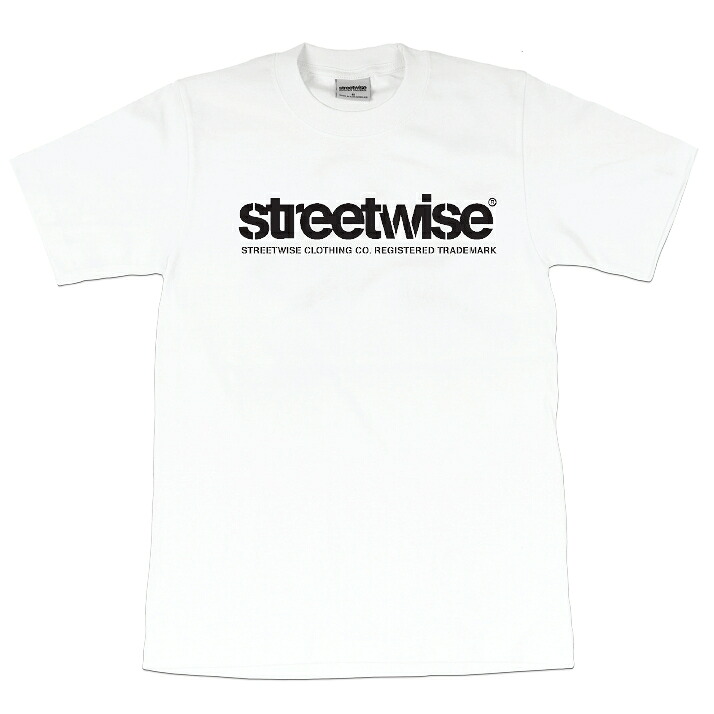ストリートワイズ STREETWISE STENCIL S/S Tシャツ WHITE / ホワイト ヘビーウェイト 半袖 シャツ