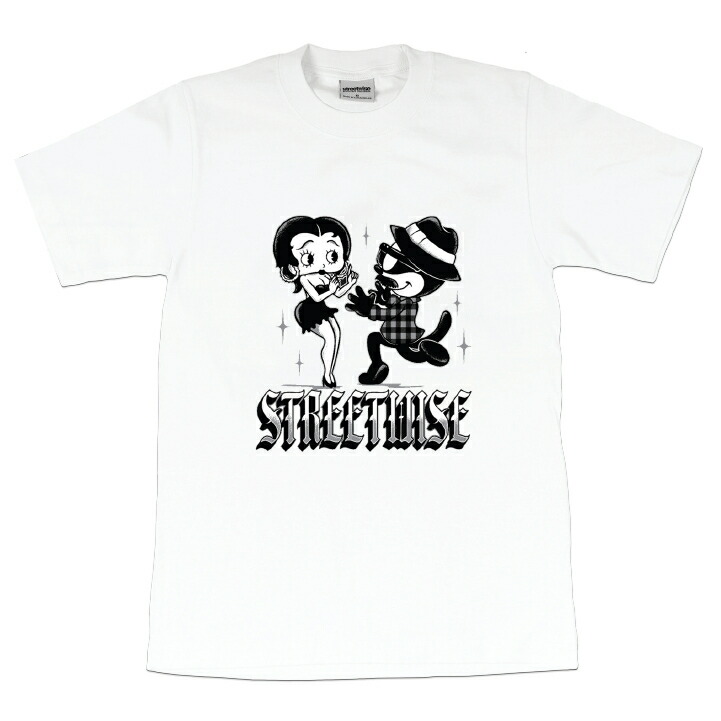 ストリートワイズ STREETWISE THE CHASE S/S Tシャツ WHITE / ホワイト ヘビーウェイト 半袖 シャツ