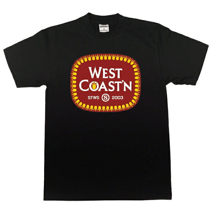 ストリートワイズ STREETWISE WEST COASTN S/S Tシャツ BLACK / ブラック ヘビーウェイト 半袖 シャツ