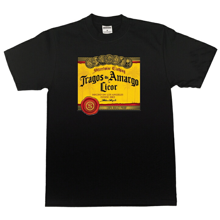 ストリートワイズ STREETWISE TRAGOS S/S Tシャツ BLACK / ブラック ヘビーウェイト 半袖 シャツ