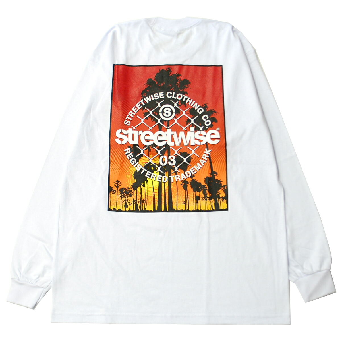 ストリートワイズ STREETWISE VIEWS L/S プルオーバー WHITE / 白いこと ヘビーウェイト 長袖 プルオーバー