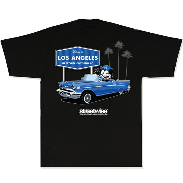ストリートワイズ STREETWISE THE CITY S/S Tシャツ BLACK / ブラック ヘビーウェイト 半袖 シャツ