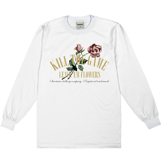 ストリートワイズ STREETWISE FLOWERS L/S プルオーバー WHITE / 白いこと ヘビーウェイト 長袖 プルオーバー