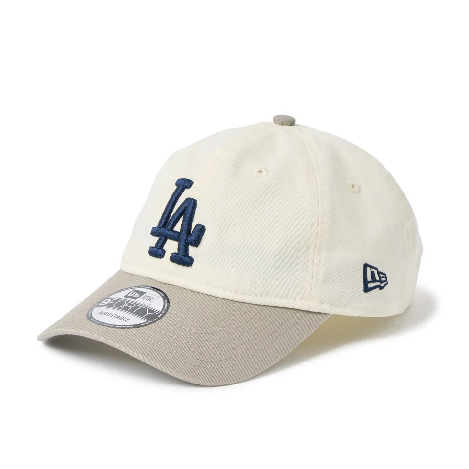 ニューエラ NEW ERA 9FORTY UNSTRUCTURED LOS ANGELES DODGERS CHROME × PEBBLE / クローム × ぺブル ロサンゼルス ドジャース アンストラクチャード ナインフォーティー 帽子 キャップ 940