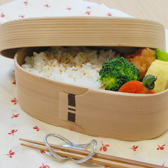 楽天市場】【柴田慶信商店】曲げわっぱ おむすび弁当箱 三角 350ml