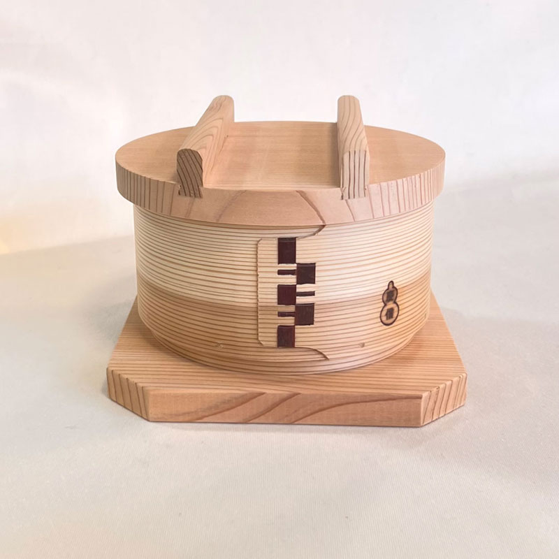 .【柴田慶信商店】曲げわっぱ　和せいろ五寸 （2合）１５ｃｍ 天然秋田杉 身蓋セット 国産 日本製 蒸篭 杉の香りが蒸した食材の本来の味を引き出します。
