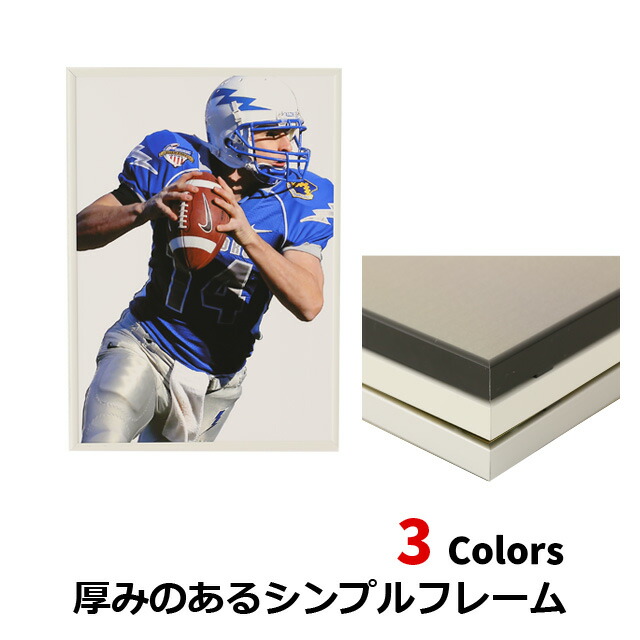 楽天市場】ポスターフレーム A3サイズ(297×420mm) アモット 細縁