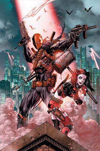 楽天市場 デスストローク ハーレイ クイン ポスター Dc Comics Deathstroke And Harley Quinn 1609 ポスタービン