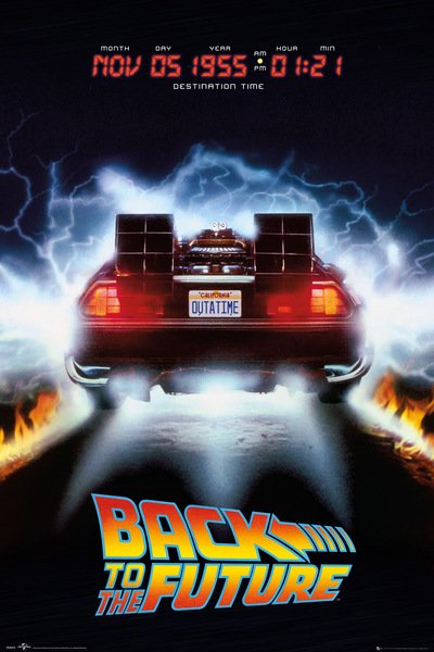 楽天市場 バック トゥ ザ フューチャー ポスター Back To The Future Delorean デロリアン 0519 ポスタービン