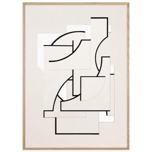 楽天市場】ATELIER CPH | Object blanc (CPH27) | アートプリント