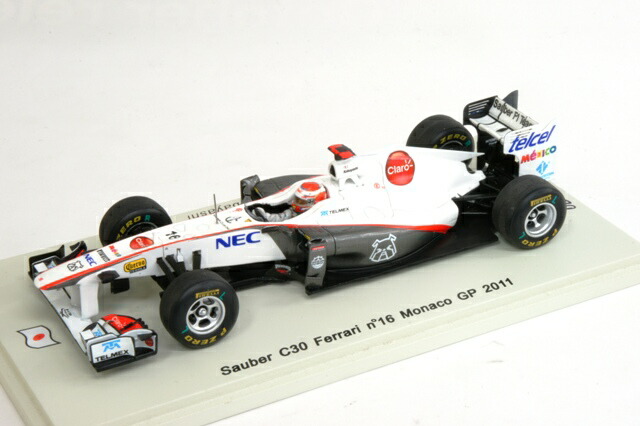 スパーク SPARK ザウバー C31 楽天市場】Spark model 1/43 ザウバー C31 モナコGP 2012 #14 S3032