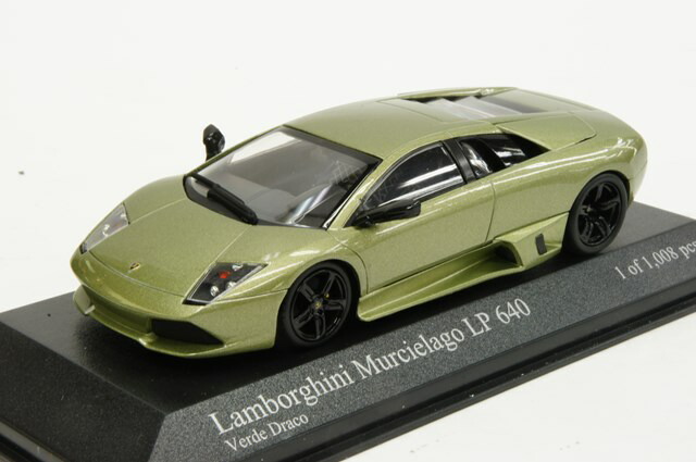ミニカー 1/43 ミニチャンプス MINICHAMPS ランボルギーニ ムルシエラゴ LP640 2006 グリーンメタリック(400103921)