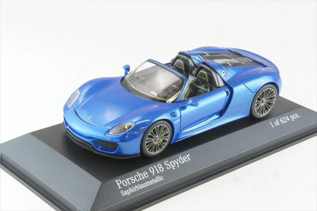 楽天市場】ミニチャンプス 特注 1/43 ポルシェ 918 スパイダー
