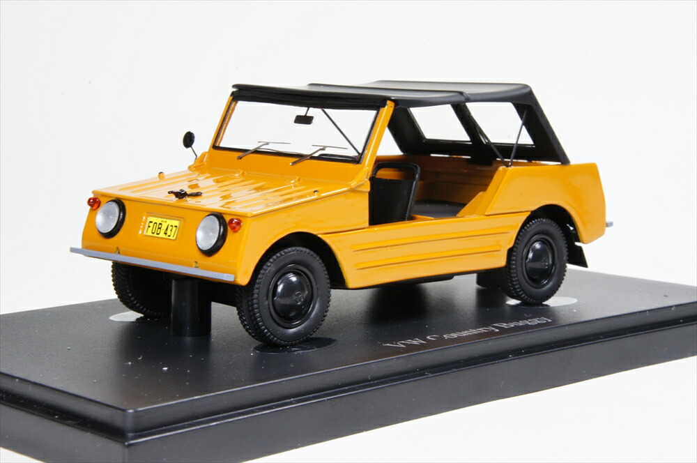 ミニカー オートカルト (05015) 1/43 フォルクスワーゲン Country Buggy オレンジ ブラック