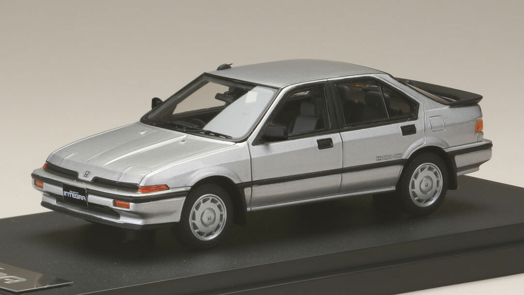楽天市場 Mark43 Pm4364ss 1 43 ホンダ クイントインテグラ Da1 リアスポイラー付 クォーツ シルバー メタリック 送料無料 ポストホビーwebshop