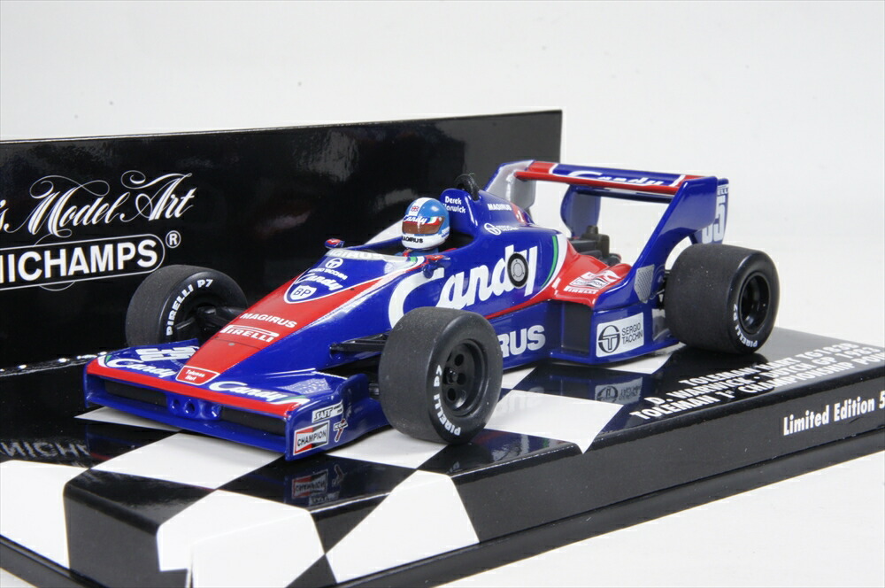 ミニカー 1/43 ミニチャンプス MINICHAMPS (400830035) トールマンハート TG183 1983 オランダGP D.ワーウィック