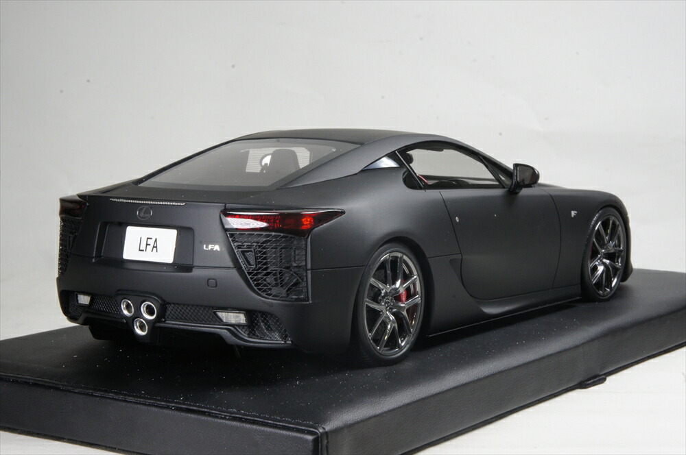 楽天市場 1 18 マーク Mark Pm1805bk レクサス Lfa 右ハンドル仕様 マットブラック 限定50台 ポストホビーwebshop