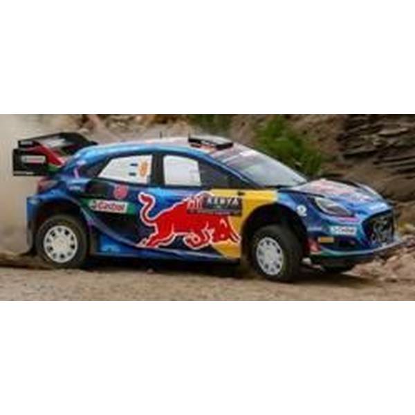 スパーク 1/43 フォード プーマ ラリー1 HYBRID No.8 2023 WRC サファリラリー 6位 O.タナク/M.ヤルヴェオヤ 完成品ミニカー S6739