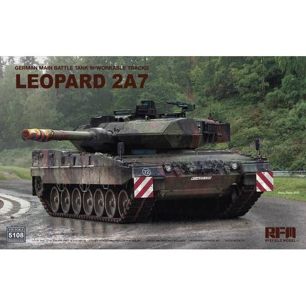 ライフィールドモデル 1/35 レオパルド2A7 主力戦車 w/ボーナスパーツ スケールモデル RFM5108