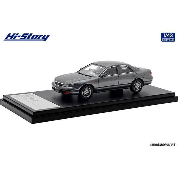 ハイストーリー 1/43 マツダ アンフィニ MS-8 2.5 タイプX 1992 サンダーグレーマイカ 完成品ミニカー HS456GY