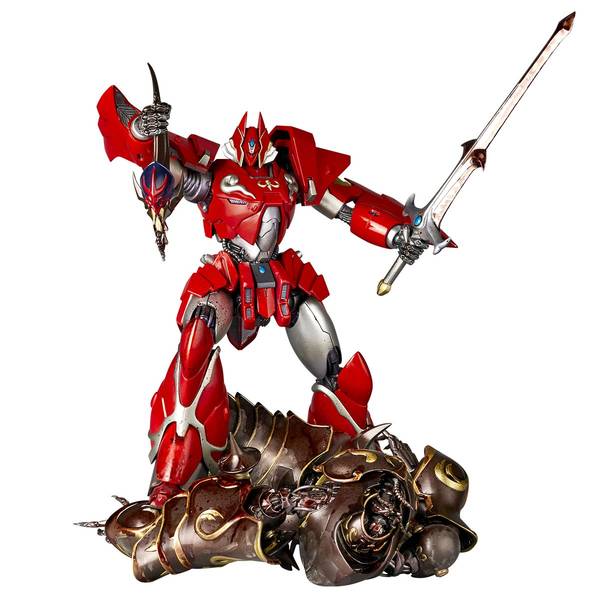 海洋堂 ARTPLA SCULPTURE WORKS 鉄巨神vs邪神兵 「機甲界ガリアン 鉄の紋章」より キャラクタープラモデル AP034