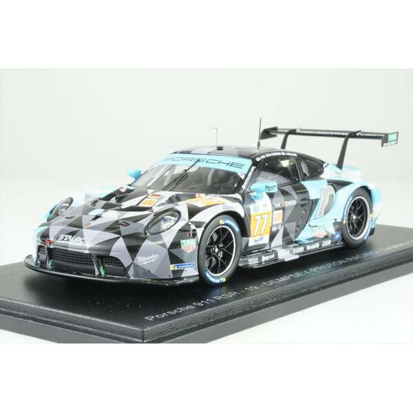 ぴかぴか光る 1/43 ポルシェ 911 RSR-19 No.77 デンプシー・プロトン・レーシング 2023 ル・マン24第四次元 C.Ried/and more 為し終わる品ミニカー S8765 乗り物のおもちゃ-車-おもちゃ