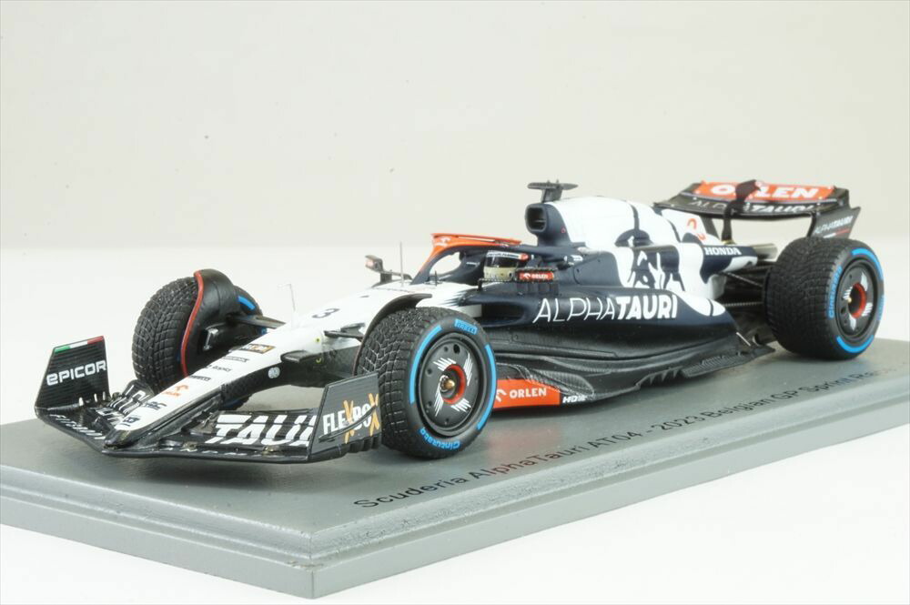 スパーク特注 1/43 AT04 2023 アブダビGP 角田裕毅 限定300 F1速報』特注スパーク 1/43 アルファタウリ AT04 2023年