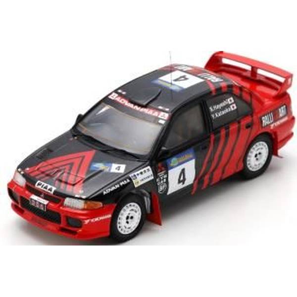 スパーク 1/43 ミツビシ ランサーエボリューション III No.4 1997 チャイナ・ラリー 4位 Y.Kataoka/S.Hayashi 完成品ミニカー S6519