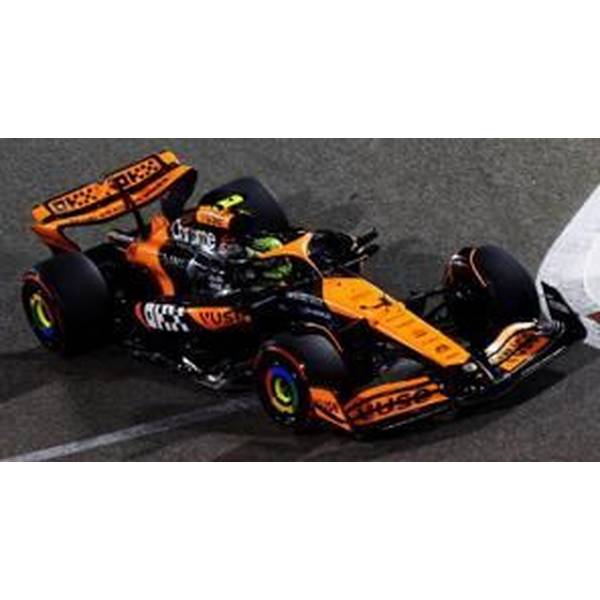 スパーク 1/43 マクラーレン MCL38 No.4 2024 F1 マイアミGP ウィナー L.ノリス ピットボード/ポジションボード付 完成品ミニカー S9523