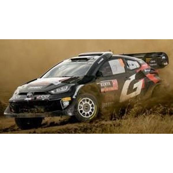 スパーク 1/43 トヨタ GRヤリス ラリー1 HYBRID No.18 2024 WRC サファリラリー 2位 勝田貴元/A.ジョンストン 完成品ミニカー S6874